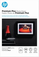 HP - Premium Plus Soft Gloss 4" x 6" Photo Paper - 100 count - White - Front_Zoom
