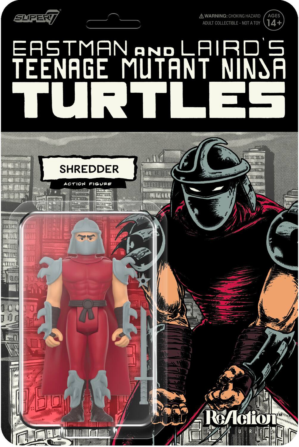 Super7 - Teenage Mutant Ninja Turtles (Eastman and Laird's) - ReAction Figures Wave 11 - Shredder (Comic- COLLECTABLES