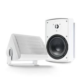 Gemini - GHSIW650BTPRWHT 6.5 Outdoor Pair Speakers - White