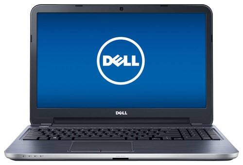 Front Standard. Dell - Inspiron 15.6" Laptop - 6GB Memory - 500GB Hard Drive - Moon Silver.