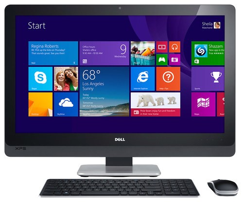Best Buy Dell Xps 27 Touch Screen All In One Computer Intel Core I5 8gb Memory 1tb Hard Drive Black Xpso27t 707blk