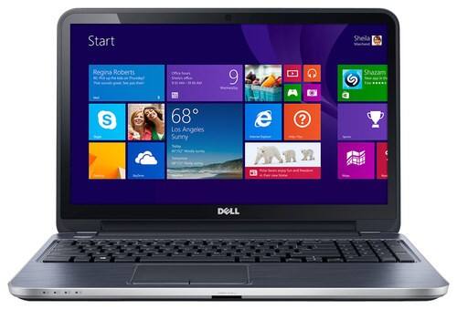 Front Standard. Dell - Inspiron 15.6" Touch-Screen Laptop - 16GB Memory - 1TB Hard Drive - Moon Silver.
