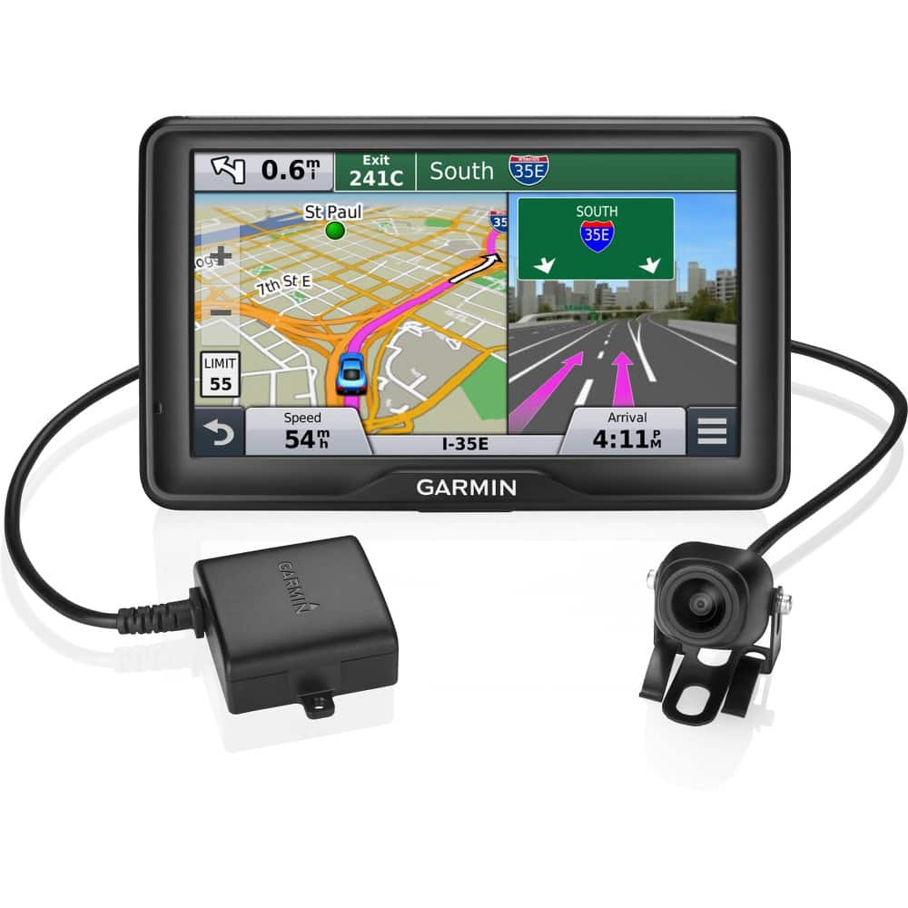 Front. Garmin - nüvi 2798LMT 7" GPS with Built-In Bluetooth and Lifetime Map and Traffic Updates - Black.