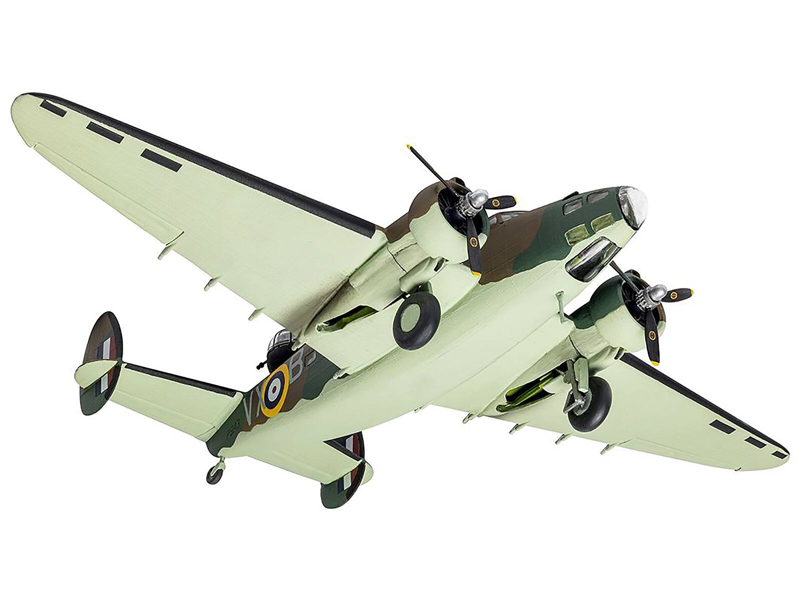 Alt View 1. Airfix - Level 2 Model Kit Lockheed Hudson Light Bomber Aircraft 1/72 Plastic Model Kit by Airfix - Multicolor.