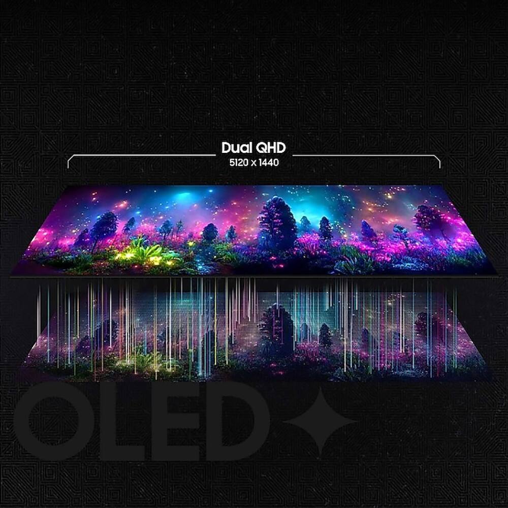 Dual QHD 5120 x 1440 OLED