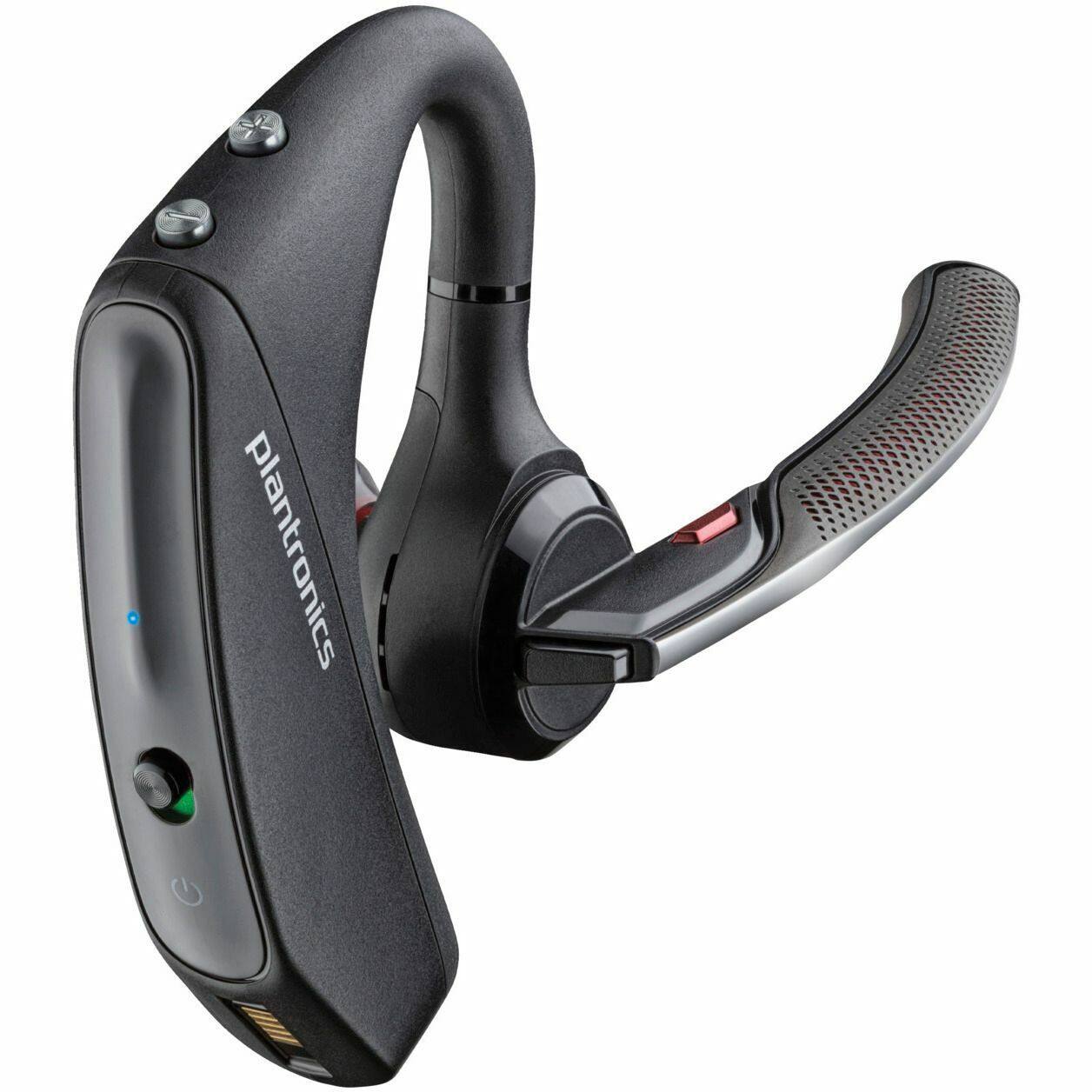 Alt View 2. HP - Voyager 5200 UC USB-A Headset + BT600 Dongle TAA.