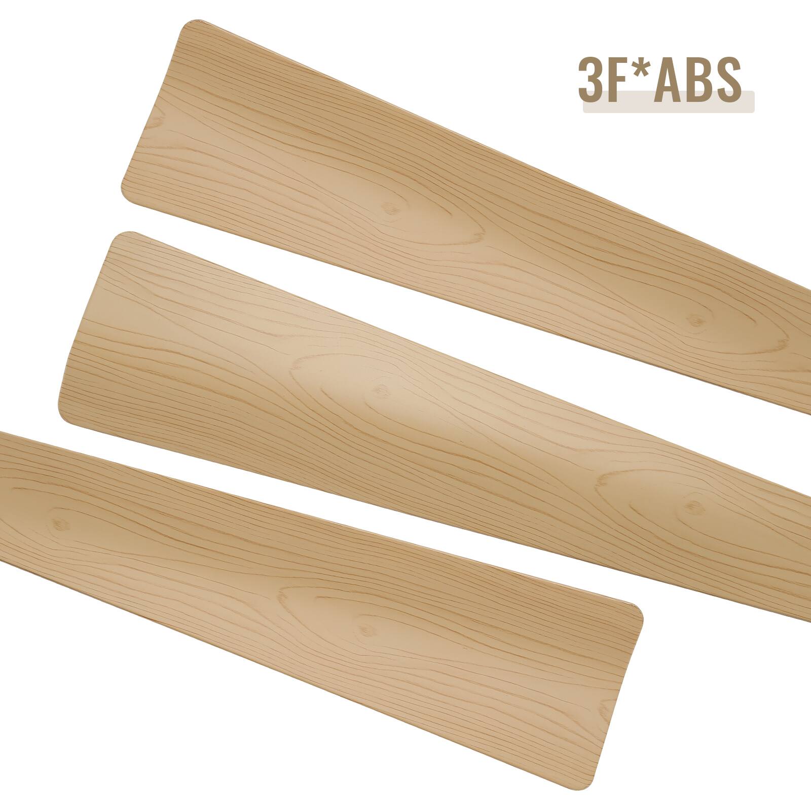 Alt View 6. Sofucor - 52'' Flush Mount Ceiling Fan with Up Light and Remote Control Indoor Outdoor Reversible Dimmable LED Ceiling Fan - Black.