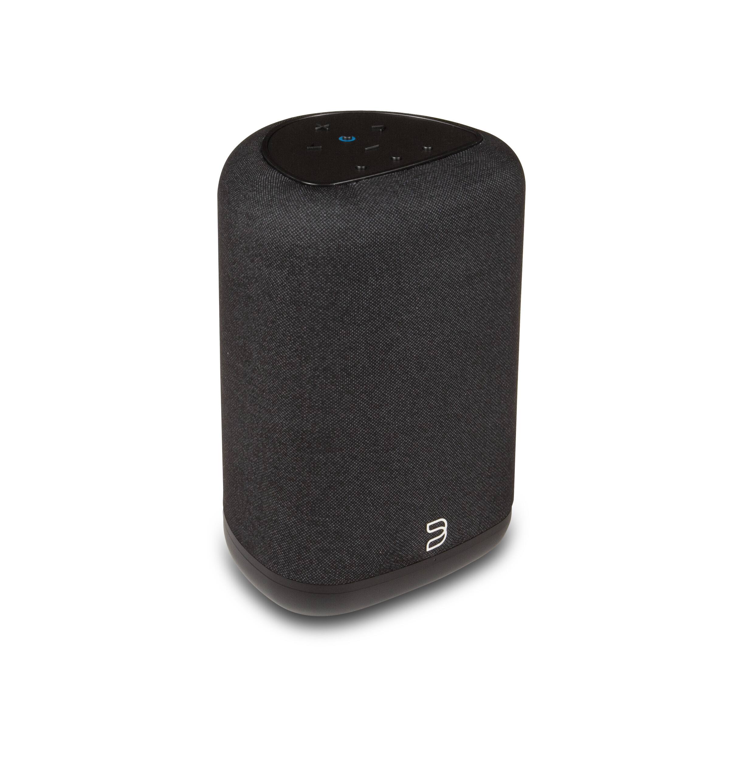 Left. Bluesound - Bluesound Pulse Flex All-In-One Music Streaming Speaker (2025), Black - Black.