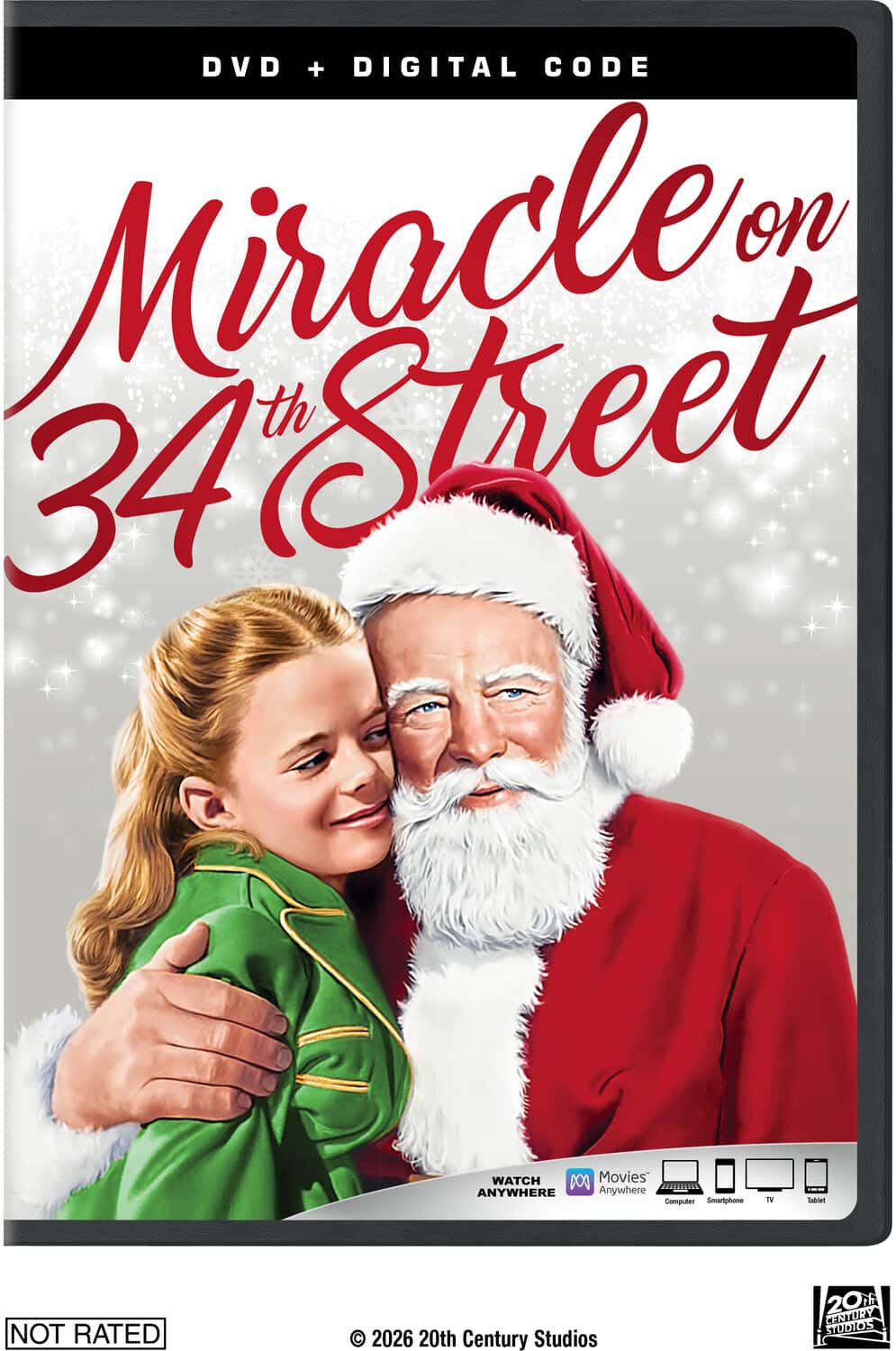 Front. Miracle on 34th Street (70th Anniversary)   - DVD.