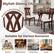 Stylish Dining Chair: Suitable for Various Scenarios - Elegant, Hollowed Backrest, LMS, Kitchen, Dining Room, Living Room, Study