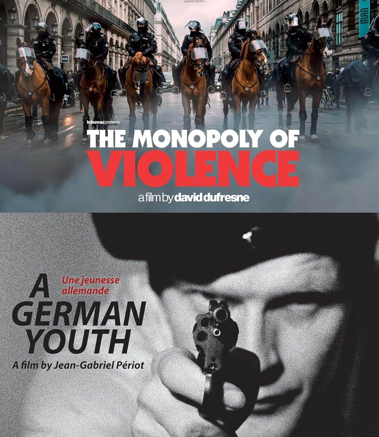The Monopoly of Violence / A German Youth  - BLU-RAY