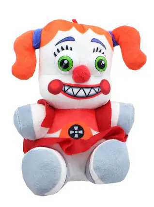 Front. Chucks Toys - Five Nights at Freddy's Sister Location 6.5" Plush: Baby - Red.
