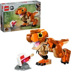LEGO - Jurassic World Little Eatie T Rex Dinosaur Building Toy 76967 - Front_Zoom