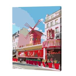 Artwille - Paint By Number Kit Moulin Rouge