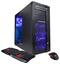 CyberPowerPC - Gamer Supreme Desktop - AMD FX-Series - 16GB Memory - 2TB Hard Drive + 120GB Solid State Drive - Black/Blue-Front_Standard