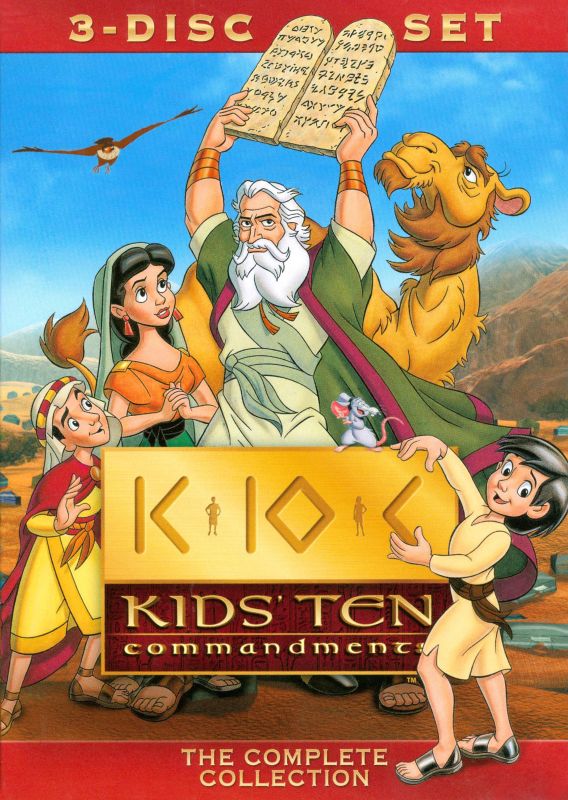  Kids' Ten Commandments [3 Discs] [DVD]