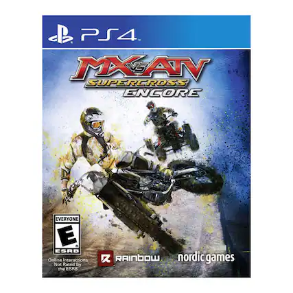 Front. Nordic Games - MX vs. ATV Supercross: Encore. - E (Everyone)