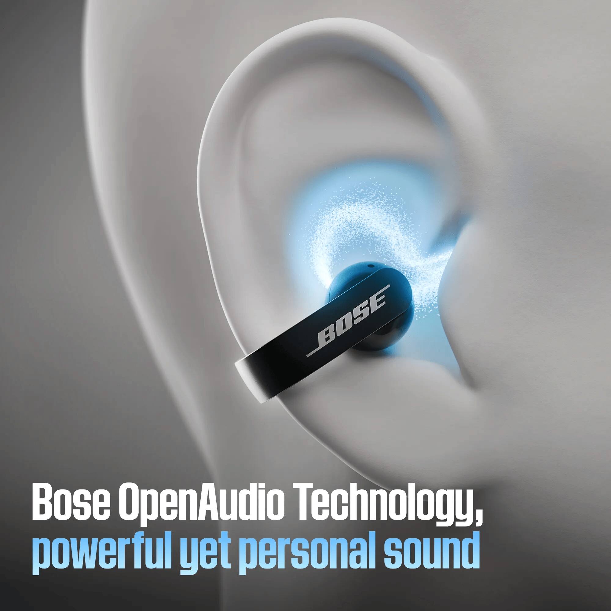 Bose OpenAudio Technology, powerful yet personal sound