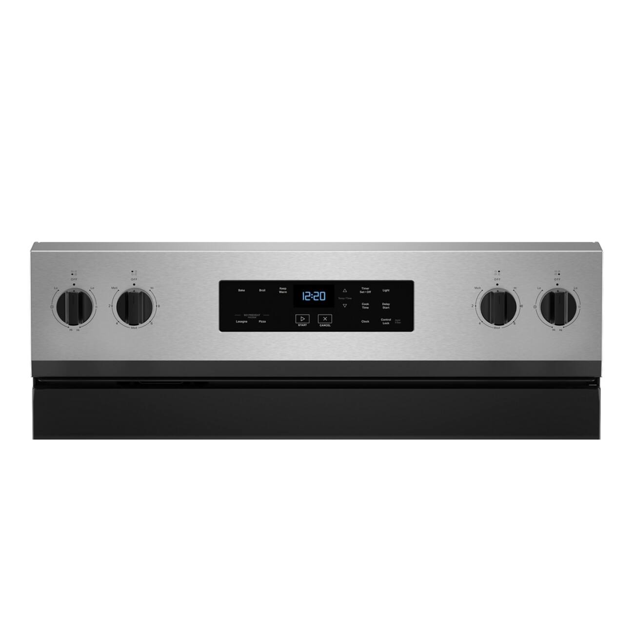 Alt View 7. Whirlpool - 30 in. Wide 4 elements Electric Range with No Preheat Mode - Stainless Steel.