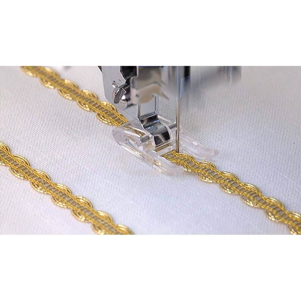 Alt View 2. Singer - Singer 25005969606 Open Toe Foot Presser Foot - Clear.