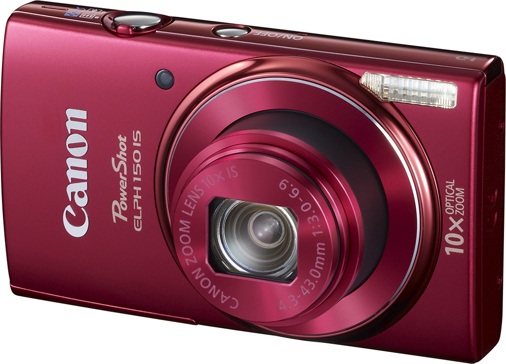 Best Buy: Canon PowerShot ELPH-150 IS 20.0-Megapixel Digital 