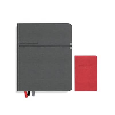 TRU RED - Large Mastery with Pocket Journal - Charcoal/Red