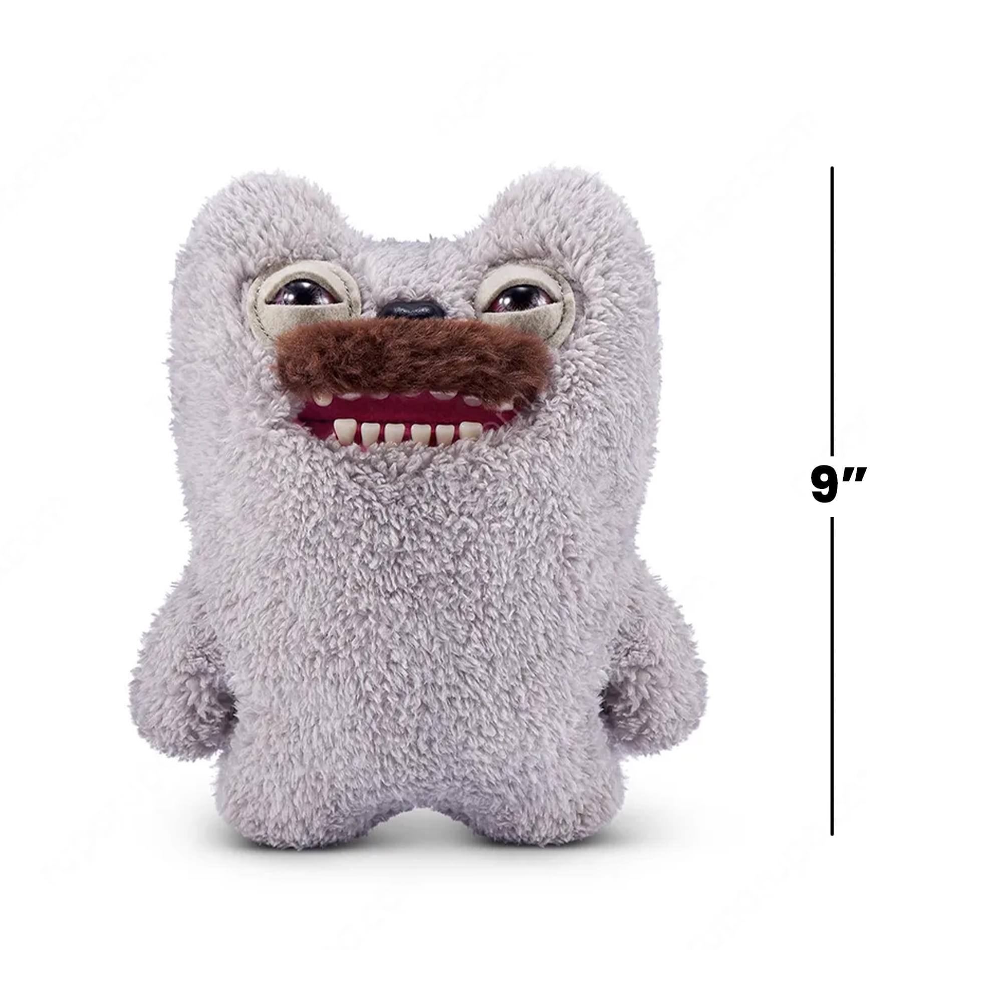 Alt View 5. ZURU - Fuggler Hairy Fuggs 9 Inch Plush | Old Tooth - Multi-Colored.