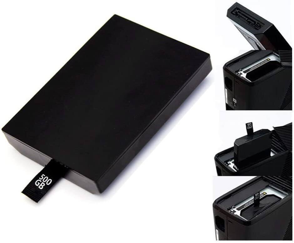 Alt View 3. MobileSentrix - Internal Hard Drive 500GB HDD Replacement Compatible For Xbox 360 E / Xbox 360 Slim.