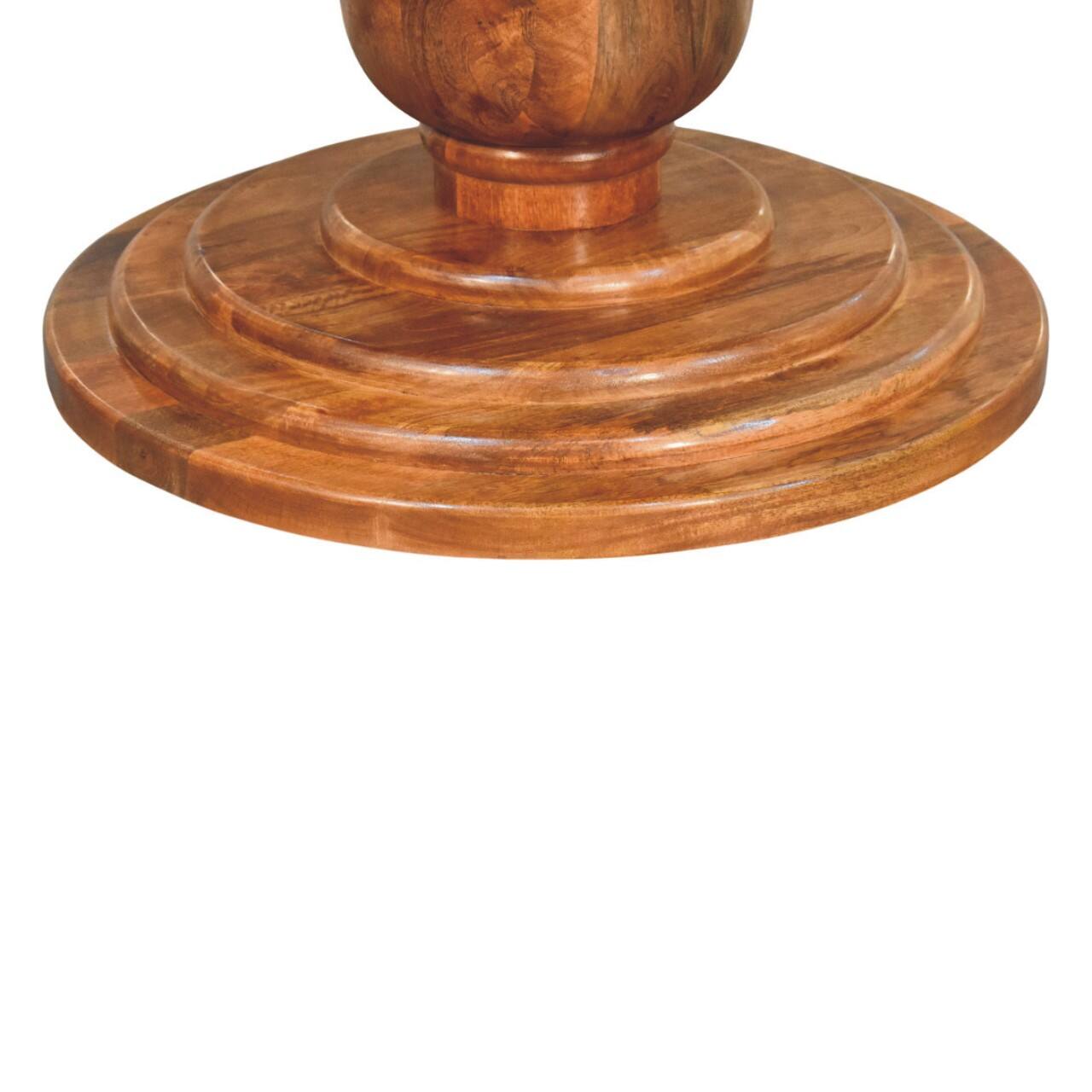 Alt View 5. Artisan Furniture - Artisan Furniture Solid Wood Belmont Round Dining Table - Brown.