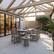 Back. Famapy - HDPE Outdoor Dining Table with Umbrella Hole & Cap-Solid Panel Patio Table for 8 People Weatherproof & Low Maintenance - Gray.