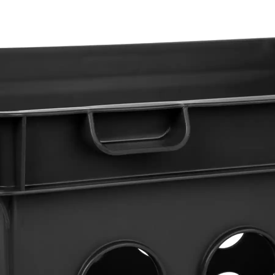 Sterilite Stackable Sturdy Storage Crate Organizer Bins with Handles ...