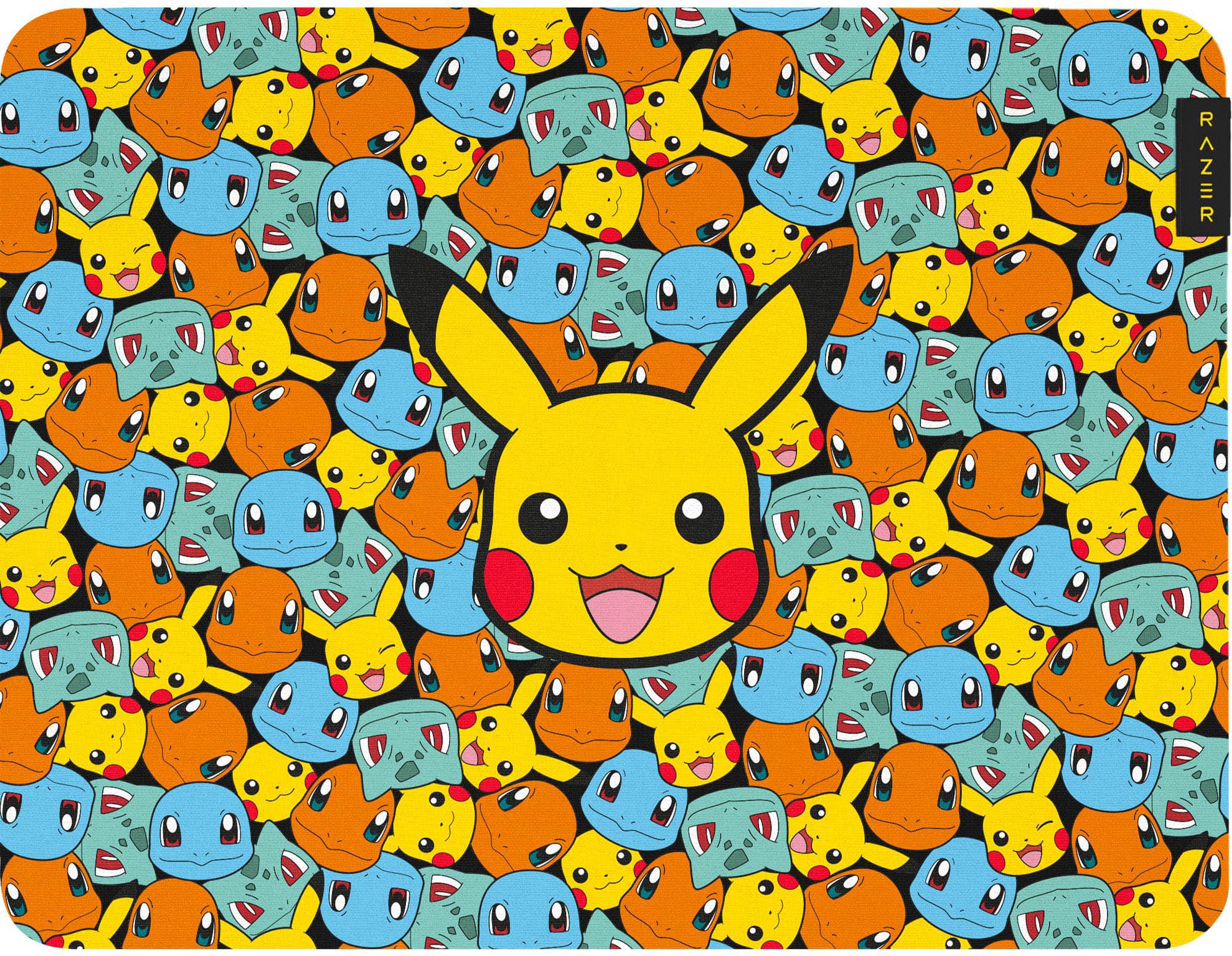 Razer - Gigantus V2 Cloth Gaming Mouse Pad (Medium) - Pokémon Edition - Front_Zoom