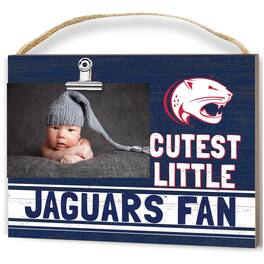 Jardine - South Alabama Jaguars 8'' x 10'' Cutest Little Weathered Logo Clip Photo Frame - Navy