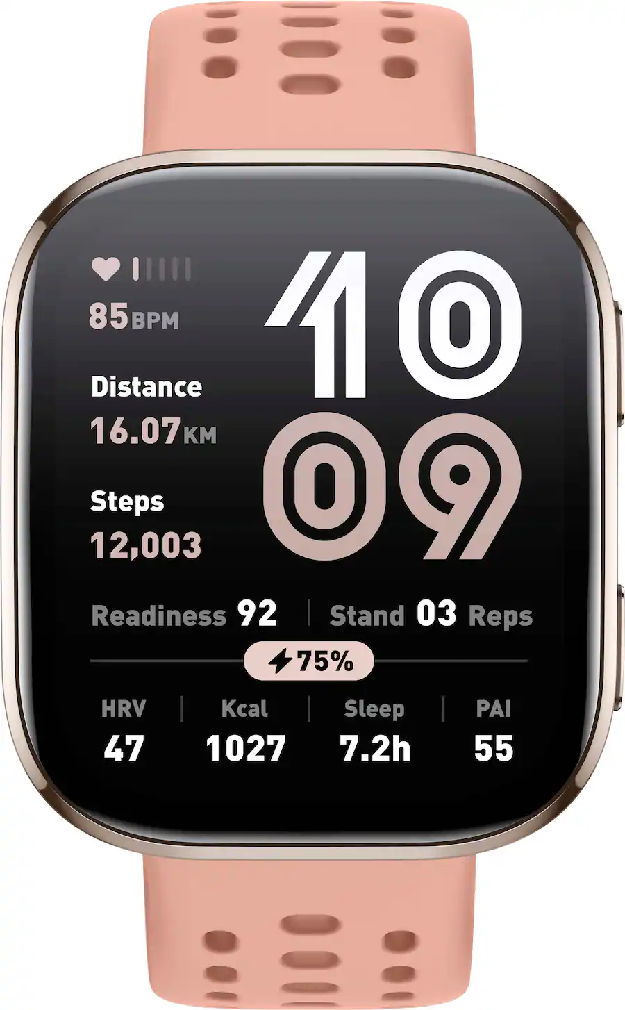 Amazfit Bip Smartwatch 46mm Silicone Blush (2025) W2435USIN