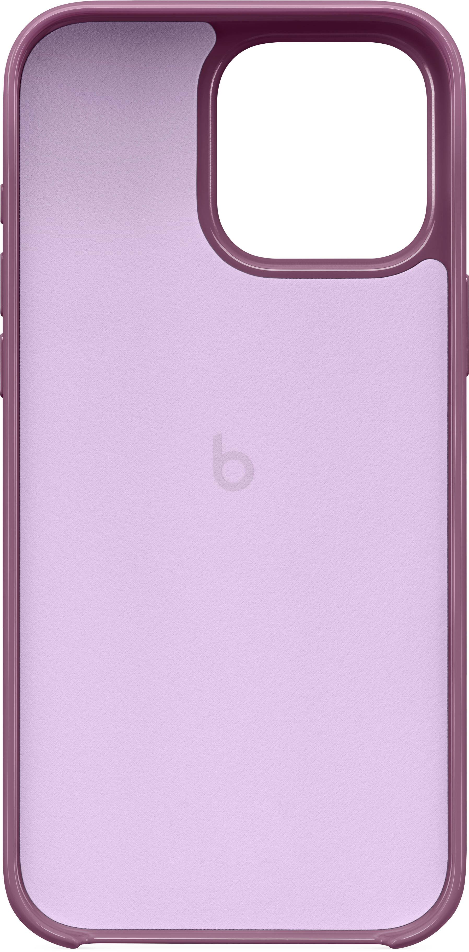 Left. Beats - iPhone 16 Pro Max Case with MagSafe - Sunset Purple.