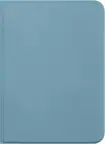 Front. Amazon - All-New Amazon Kindle Aluminum Slim Cover w/ Magnetic Attach, Lightweight, Foldable Protective Case, Plant-Based Leather - Alpine Sky.