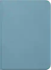 Front. Amazon - Kindle Aluminum Slim Cover w/ Magnetic Attach, Lightweight, Foldable Protective Case, Plant-Based Leather (2026 release) - Alpine Sky.