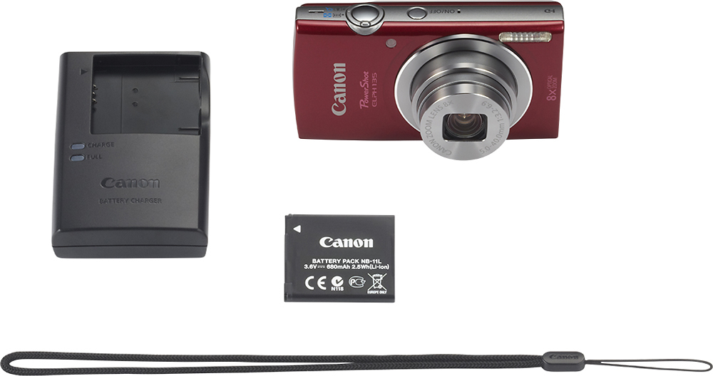 Best Buy: Canon PowerShot ELPH-135 16.0-Megapixel Digital Camera 