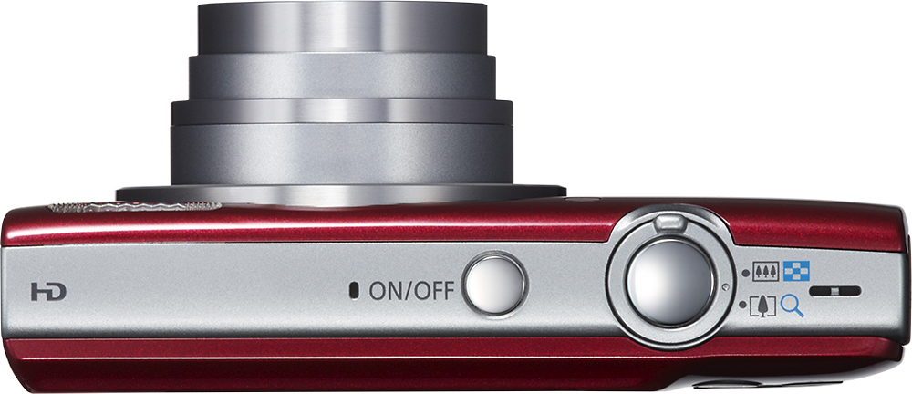 Canon Powershot Ixus 185 / ELPH 180 20MP Compact Digital Camera Red +  Buzz-Photo Essential Kit