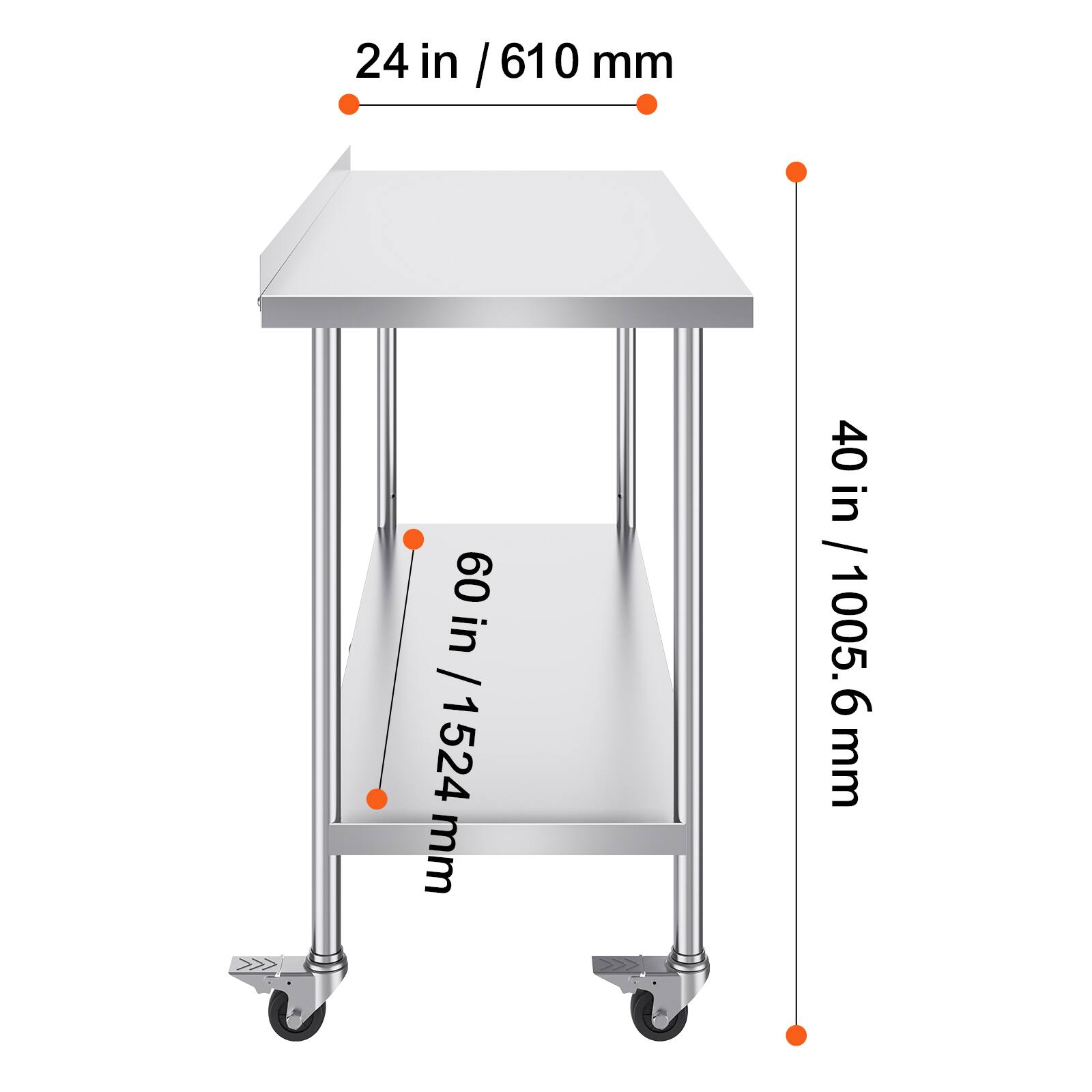 24 in / 610 mm
60 in / 1524 mm
40 in / 1005.6 mm