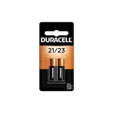 DURACELL
21/23
12V
Alkaline batteries
2 Batteries