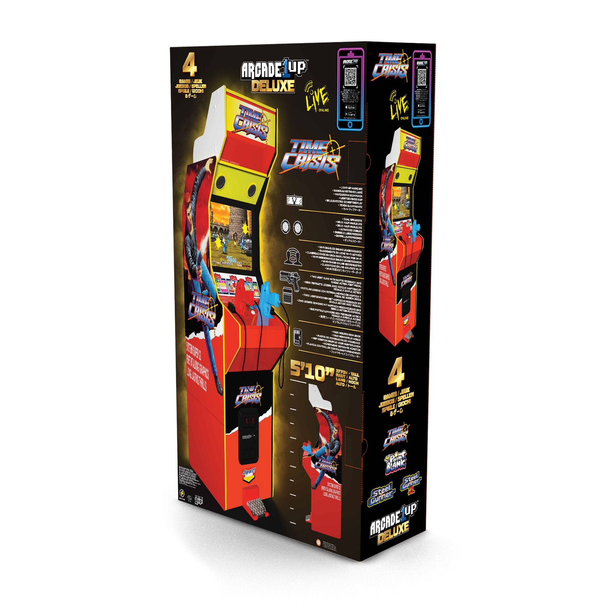 4 Arcade Up Deluxe  
The Crisis Live  
5'10"  
4 Players  
Steel Gunner  
Arcade Up Deluxe  

The Crisis Live  
4 Players  
Steel Gunner  
Arcade Up Deluxe  

The Crisis Live  
4 Players  
Steel Gunner  
Arcade Up Deluxe