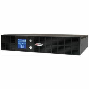 CyberPower - Smart App Intelligent LCD OR1500LCDRM2U 1500VA UPS - Black