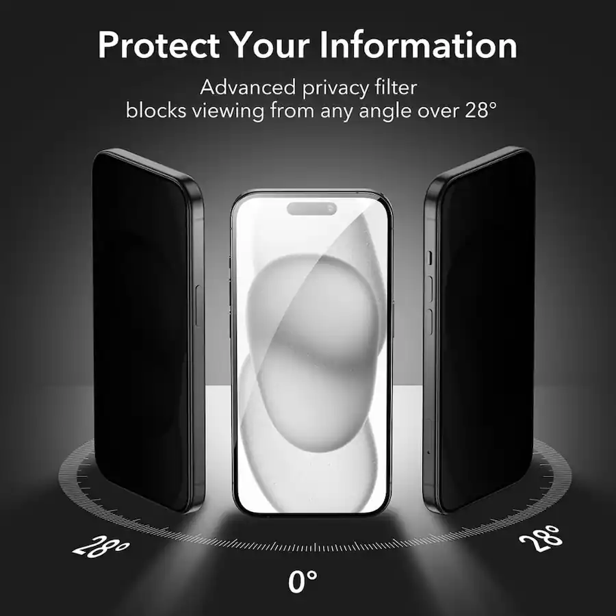 Protect Your Information Advanced privacy filter blocks viewing from ...