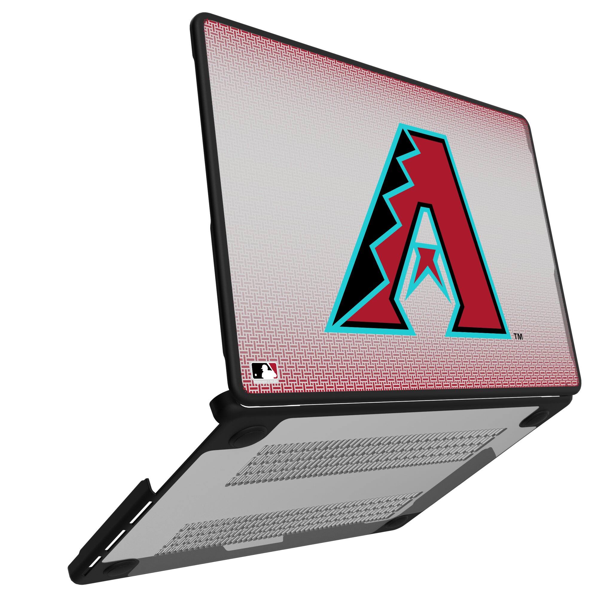 Alt View 1. Keyscaper - Arizona Diamondbacks Linen MacBook Case - Pro 13 in - Multicolor.