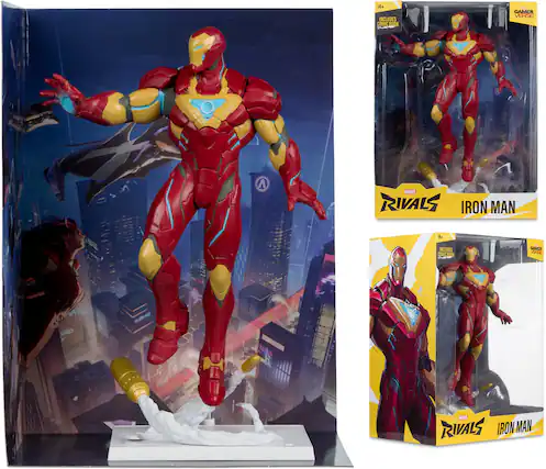 14+ INCLUDES COMIC BOOK - GAMER VORTE MARVEL RIVALS IRON MAN
INCUIRDES NC CONIC OK GAMER VIRZ 4 RIVALS IRON MAN