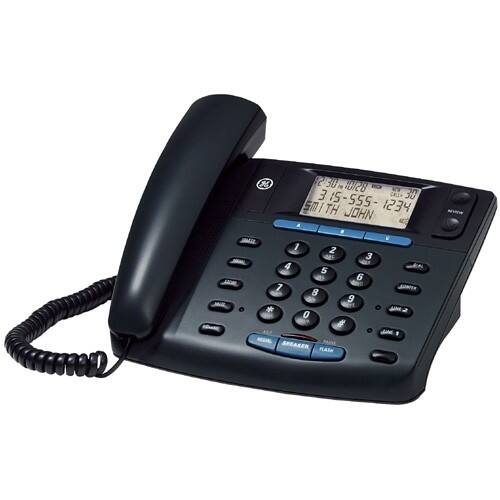 Front Standard. GE - Standard Phone - Black.