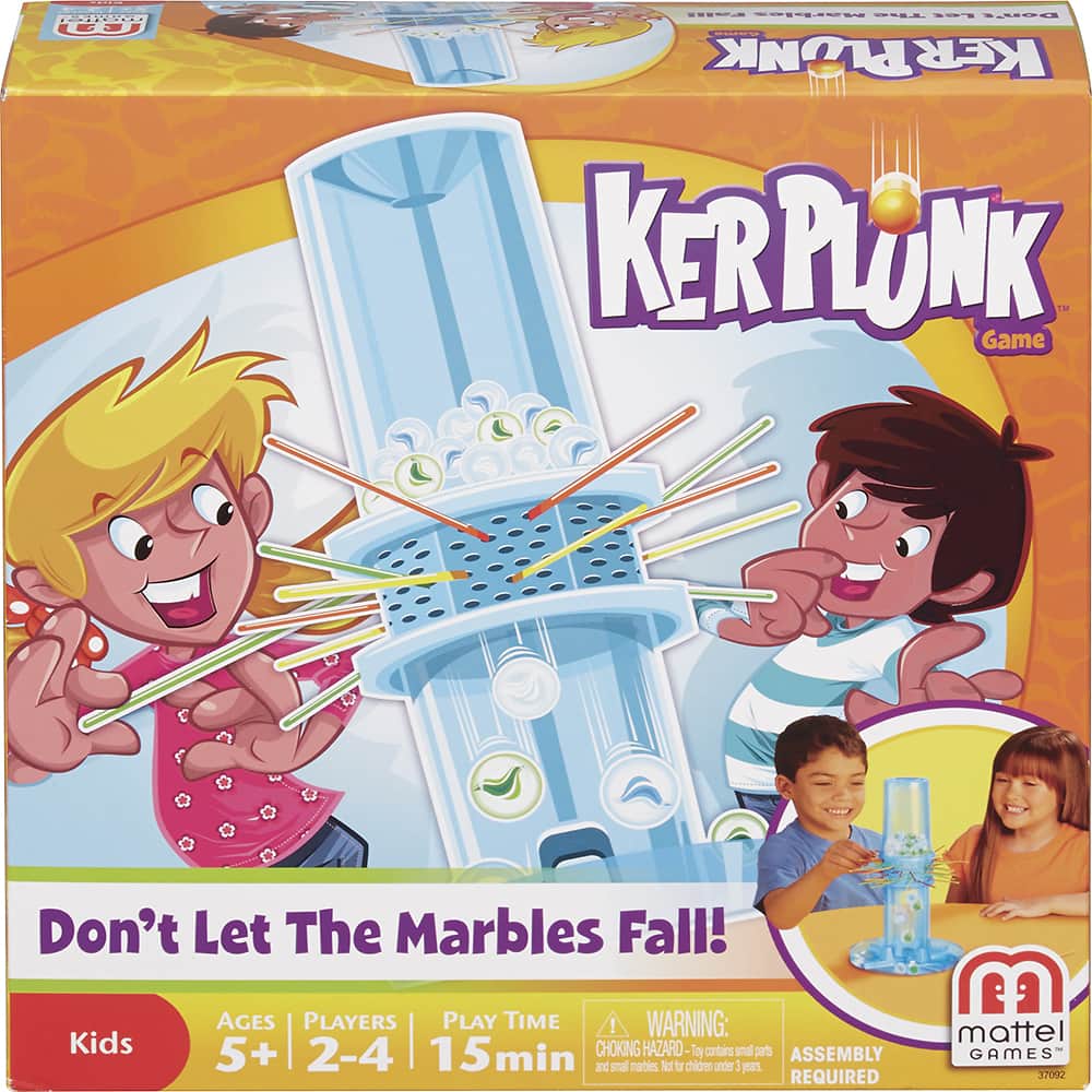 Front. Mattel - Ker Plunk! Game - Multi.