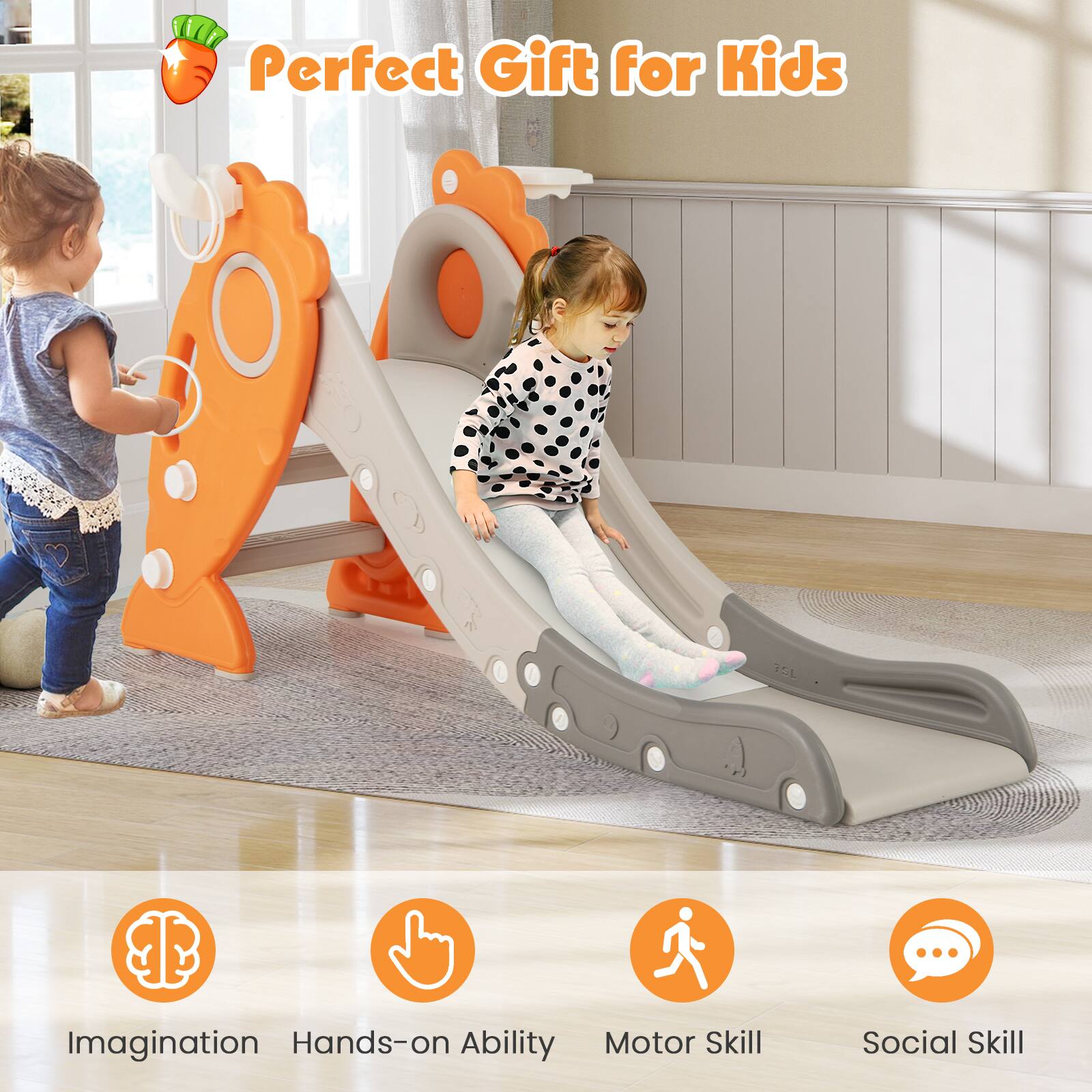 Perfect Gift for Kids

- Imagination
- Hands-on Ability
- Motor Skill
- Social Skill