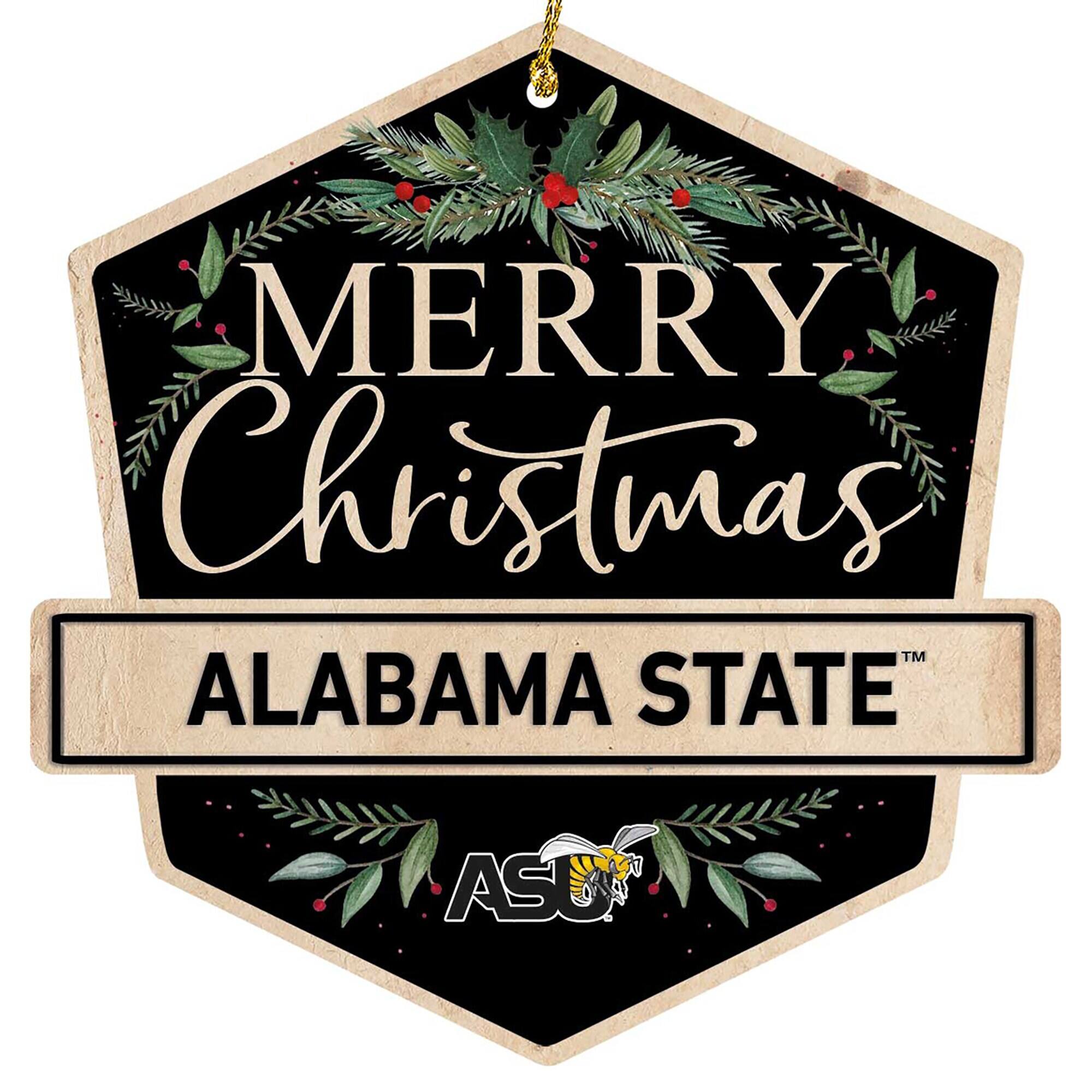 MERRY Christmas  
ALABAMA STATE  
ASU